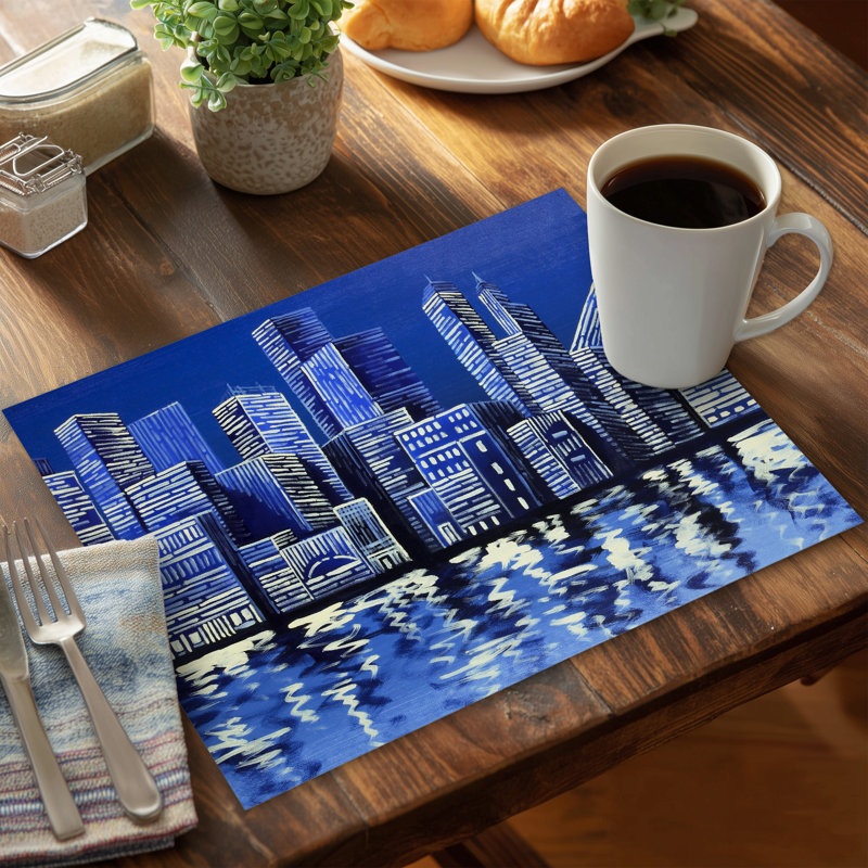 Napperon Blue Skyline