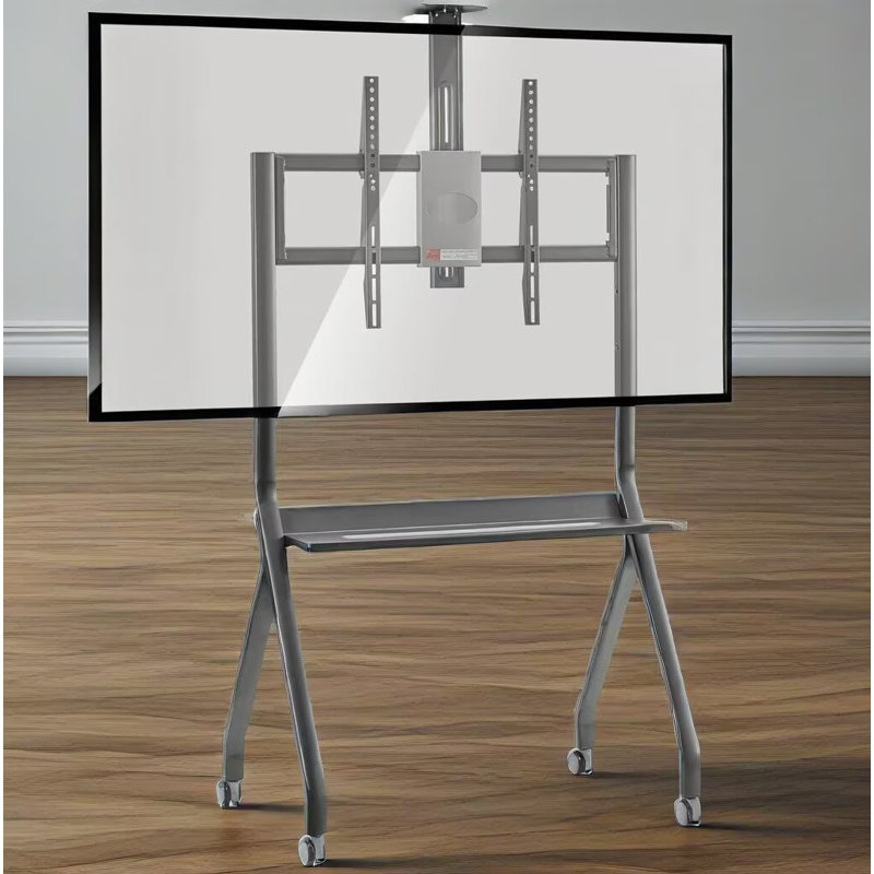 Support de plancher JYXCN Smart Board pour 42-75 pouces | Roues à dégagement rapide, réglage de la hauteur