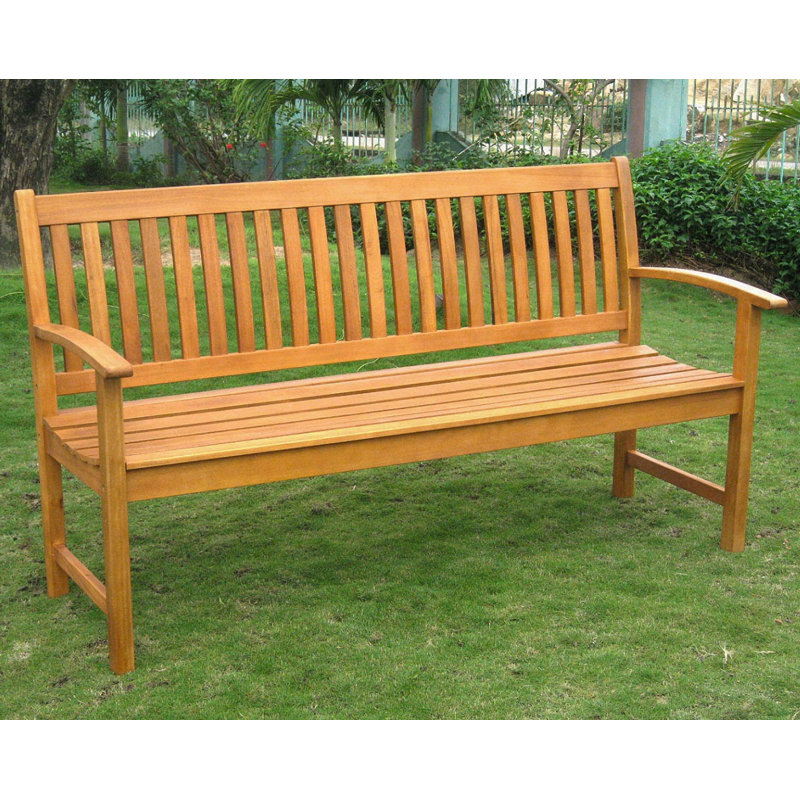 Banc de jardin 3 places balau Sabbattus