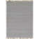 Berlin Berber Reversible Lilac Purple Wool Area Rug with Jute Core and Jute Fringe