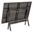Rectangular Foldable Outdoor Dining Table Umbrella Hole , 55 " W 31.25 " D-25664050