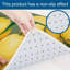 Ensemble de 2 tapis de cuisine citron