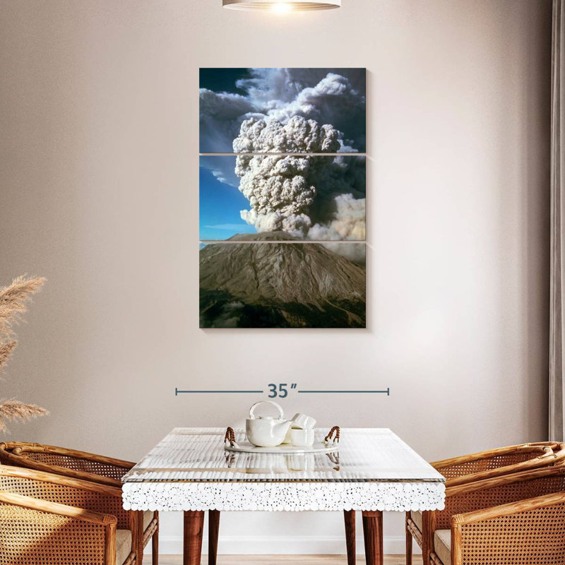 Eruption volcanique d'Alvord 1980