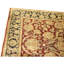 High-Quality Hand-Knotted Red And Gold Area Rug