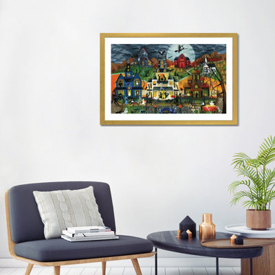 Spooky Street par Cheryl Bartolo, reproduction d’art