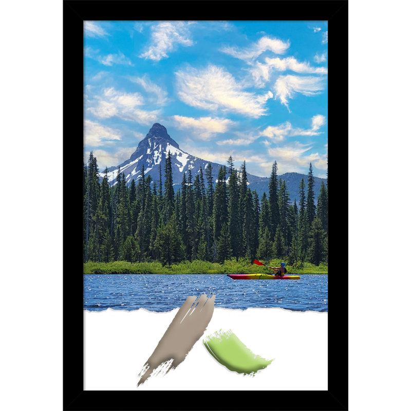 Danaria Black Single Picture Frame, 18'' W x 24'' H
