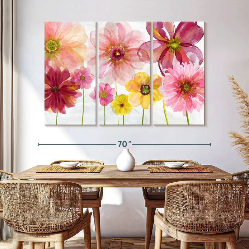 Harnek Pop Of Spring, 42" H x 65" W