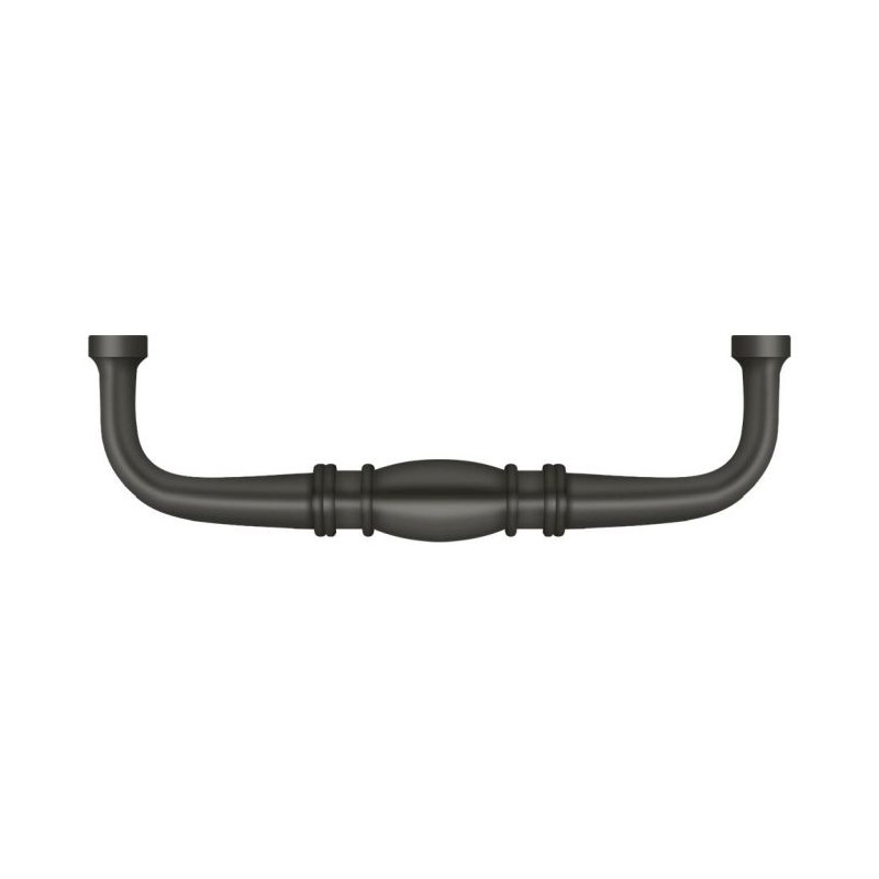 Colonial Bar / Handle Pull, Oil-Rubber Bronze