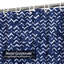 Rideau de douche abstrait délavé à zigzag avec 12 crochets-1800076887