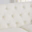 Canapé en velours beige 3 + - avec structure en bois massif, coussins en mousse confortables et support à ressorts, garniture cloutée élégante, housses de coussin amovibles pour un confort de base magnifique-744764229-744764231-777767199