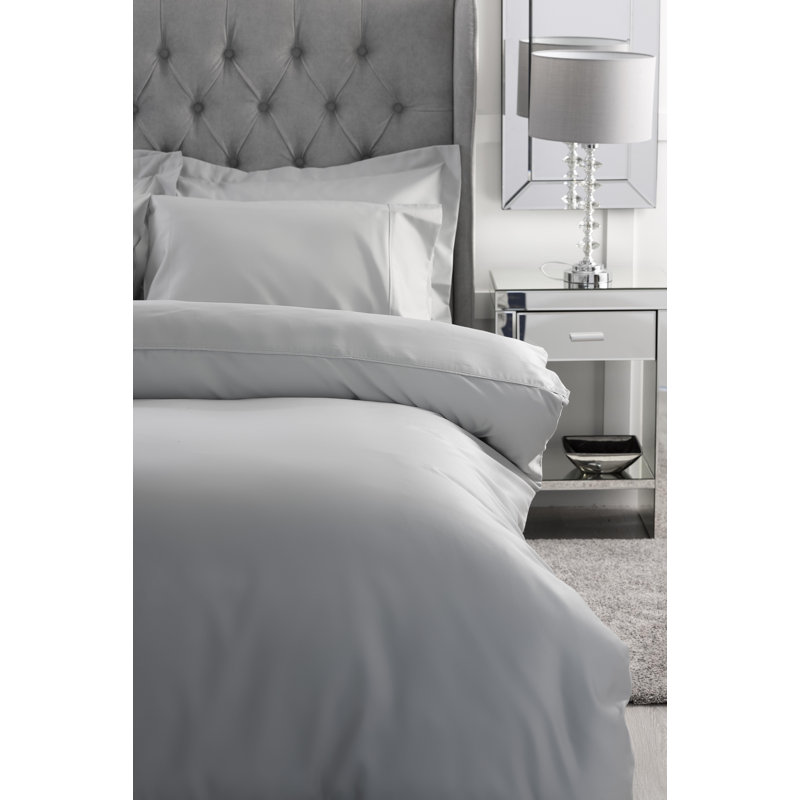 Bamboo Collection Sateen Flat Sheet, Single (3'), Platinum