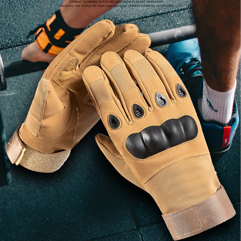 Gants de travail complets Kaki