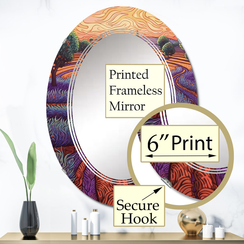 Miroir mural Geonaa, 36 po x 24 po