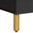 vidaXL Bedside Cabinet Black