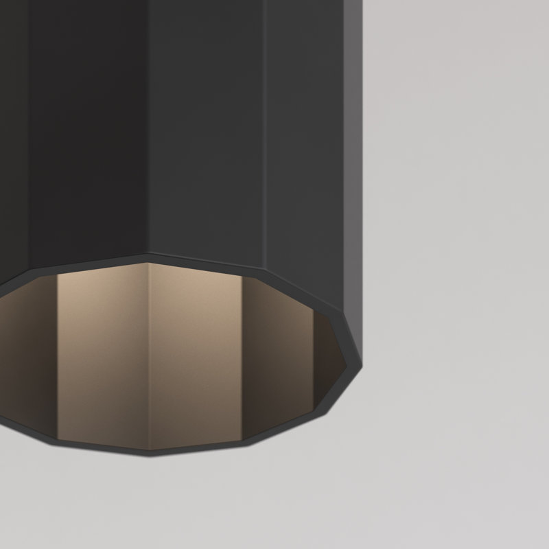 Hashira Pendant, Matte Black