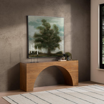 Hellen Oak Console Table