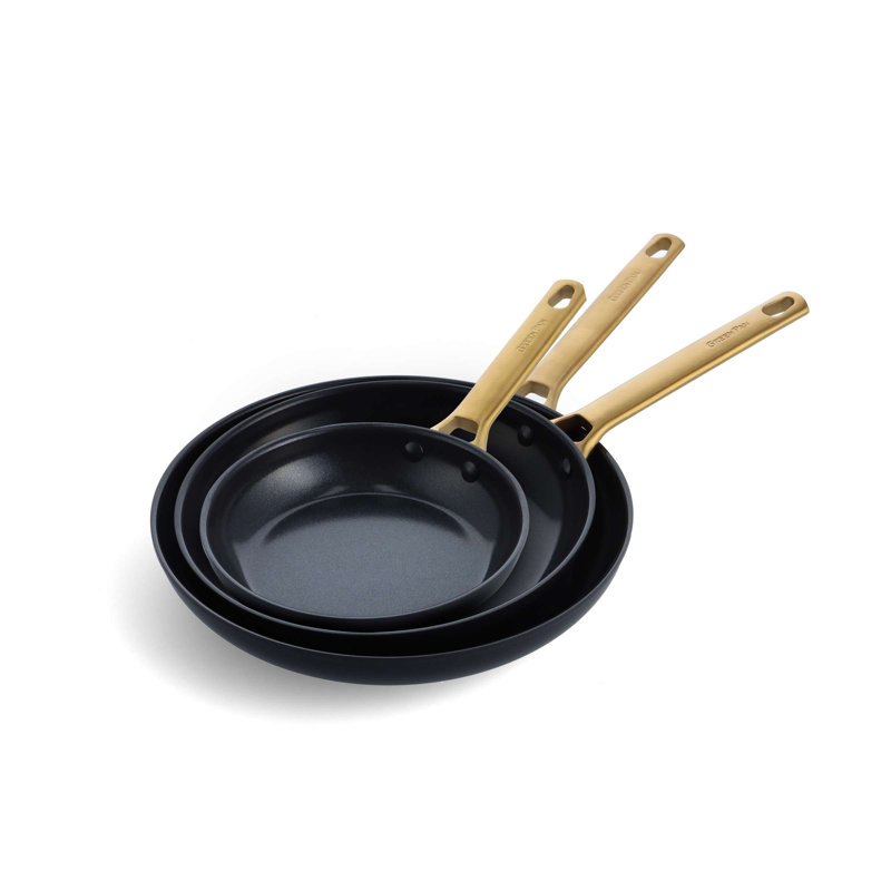 Greenpan Reserve Ceramic Nonstick 3pc Fry Pan Set 11-in Ceramic Cookware Set