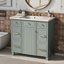 Meuble-lavabo simple avec plateau en résine Milous-1350277462