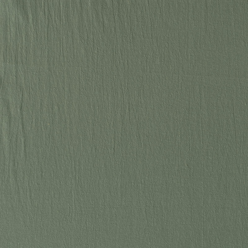 Panneau de rideau semi-transparent avec pattes en coton délavé Archaeo Sarro, l 52" x L 95", Mousse