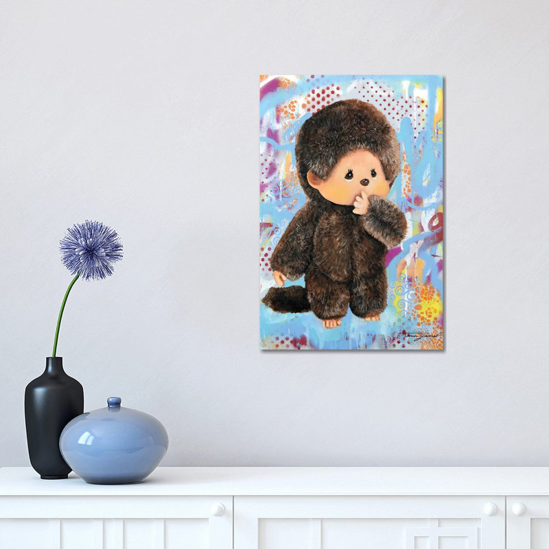 Monkey Business - Wrapped Canvas Painting, 45.72cm H x 30.48cm W x 1.905cm D