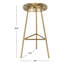 Tabouret de bar et de comptoir Leandra-1658182914