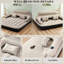 25cm Air Bed, Inflatable Air Mattress with Backrest