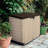 Keter Store It Out MAX 4.8x2.7 ft. Durable Resin Outdoor Storage Shed With Floor and Double Doors for Garden Patio Furniture and Tools, Brown