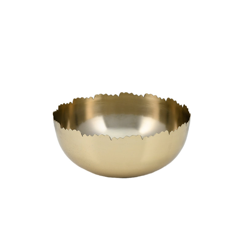 Merzedes Metal Decorative Bowl 1