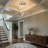 Modern 5-Lights Spiral Raindrop Chandelier