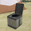 Toilette pliable pour le camping-106239801