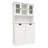Tall Bathroom Cabinet With 2 Adjustable Shelves