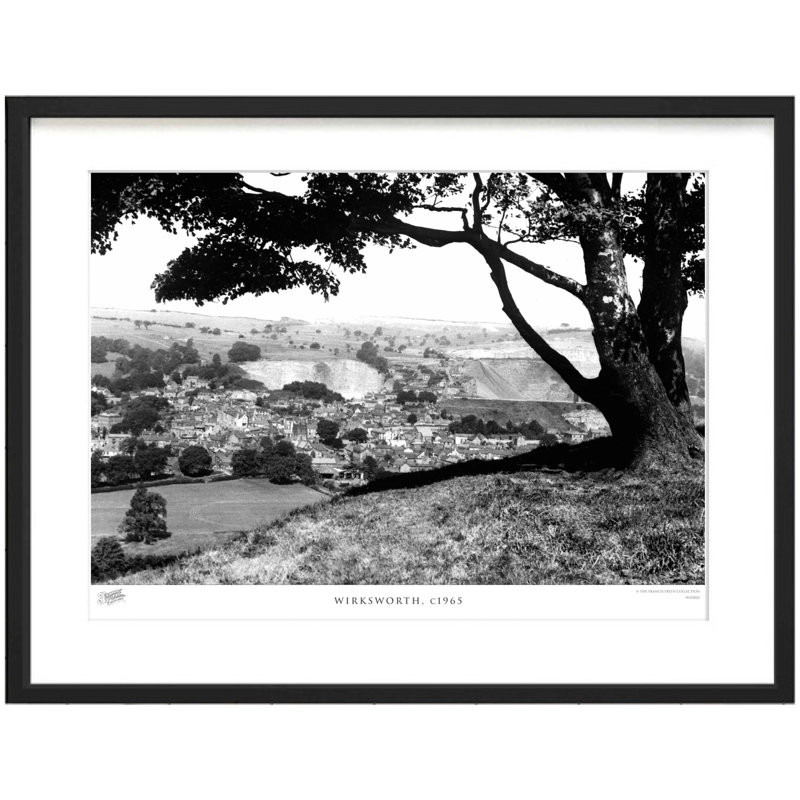 Wirksworth, C1965 - Single Picture Frame Print, 40cm H x 50cm W x 2.3cm D