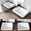 Durovin Bathrooms 400mm L x 550mm W Natural Engineered Stone Rectangular Sink