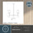 Ranshaw 6 - Light Steel Dimmable Chandelier