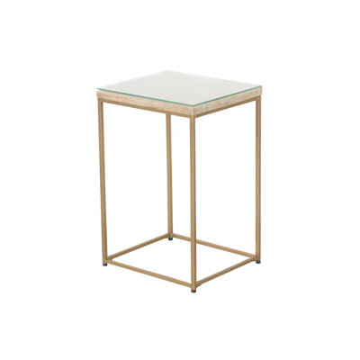 Callendale Frame End Table Built-In Outlets