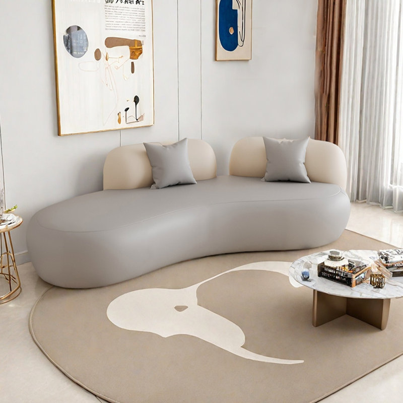 Heiser, Orienté à droite, Gris/beige