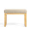 Banc à langer en bois avec assise rembourrée-843352988