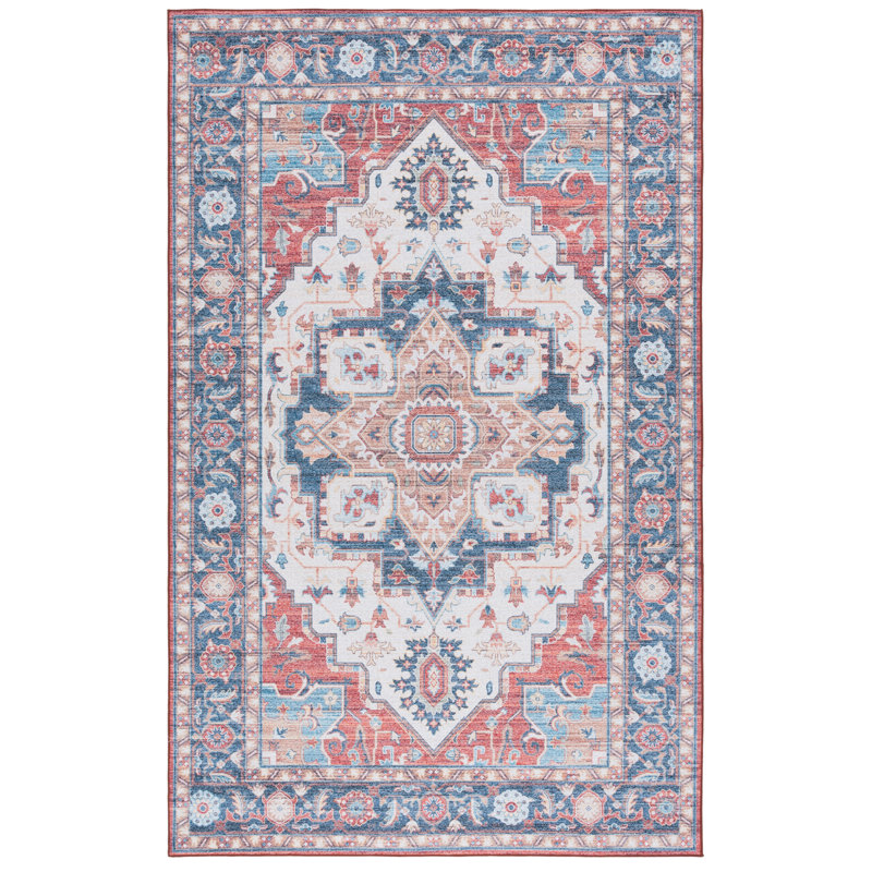 Kreitzer Performance Machine Washable Oriental Rug, Rectangle 2'6" x 4'