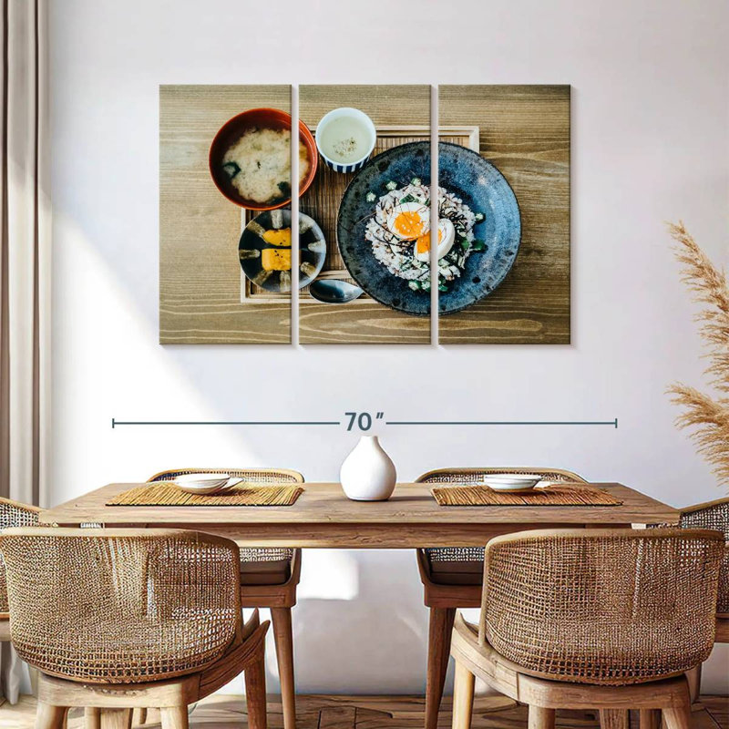 Repas japonais Yarlin, H 36 po x l 57 po