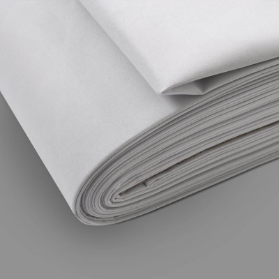 Tissu de doublure occultant en microfibre gris clair de 110 pouces de large par The Yard