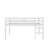 Full Rubber Wood Loft Bed With Ladder-1777256523