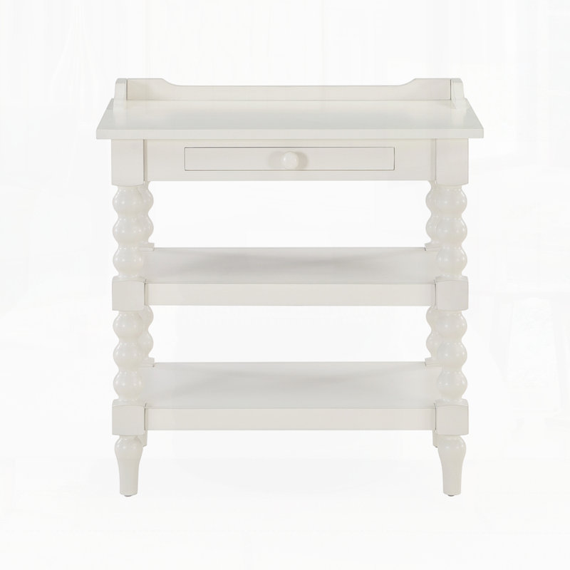 Antique White Nightstand