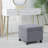 Felixstowe Storage Ottoman Script Fabric With Casters-936963773