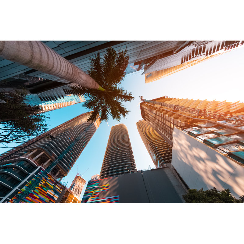 Guice Miami Downtown - Wrapped Canvas Print, 30cm H x 46cm W x 3.8cm D