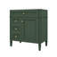 Meuble-lavabo de 30 po avec lavabo sur comptoir, armoire de rangement moderne avec 2 tiroirs et compartiment escamotable-1486880601-1486879906