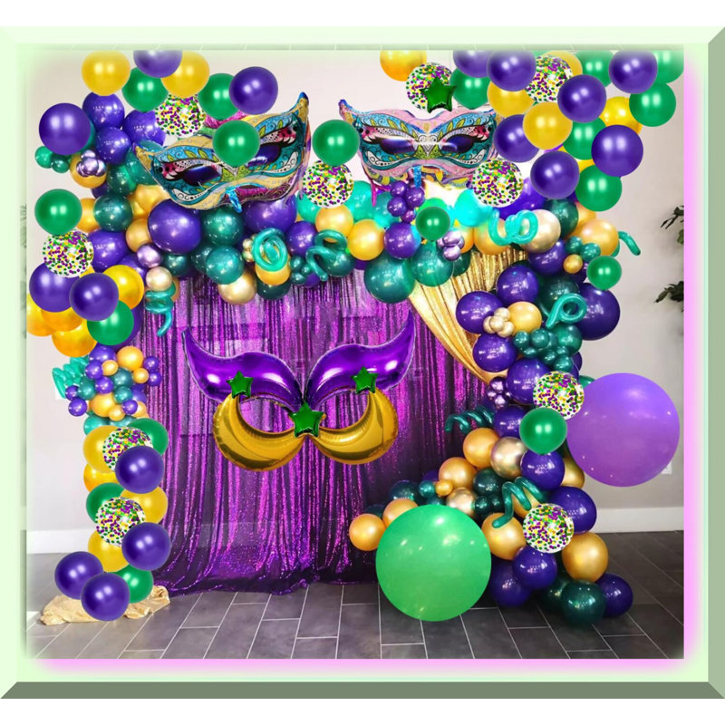 Golden 50th Birthday Glitter Banner