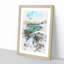 Mountain View in Switzerland - Picture Frame Painting Print-56858866-56858867