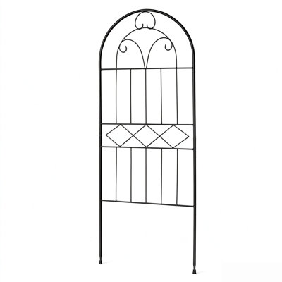 Grande clôture arquée résistante à la rouille pour animaux 10 pi x 30 po H 10 po x 10 po x 10 po