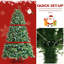Lighted Artificial Pine Christmas Tree