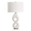 Uttermost Meridian Ivory Stone Table Lamp